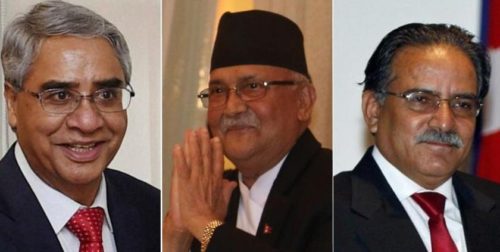 sher-bahadur-KP-oli-Prachanda-top-Leaders-nepal