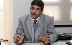 Chief election Commissioner (CEC) Aayodhi Prasad Yadav Photo: Dinesh Gole/Nagarik/Republica